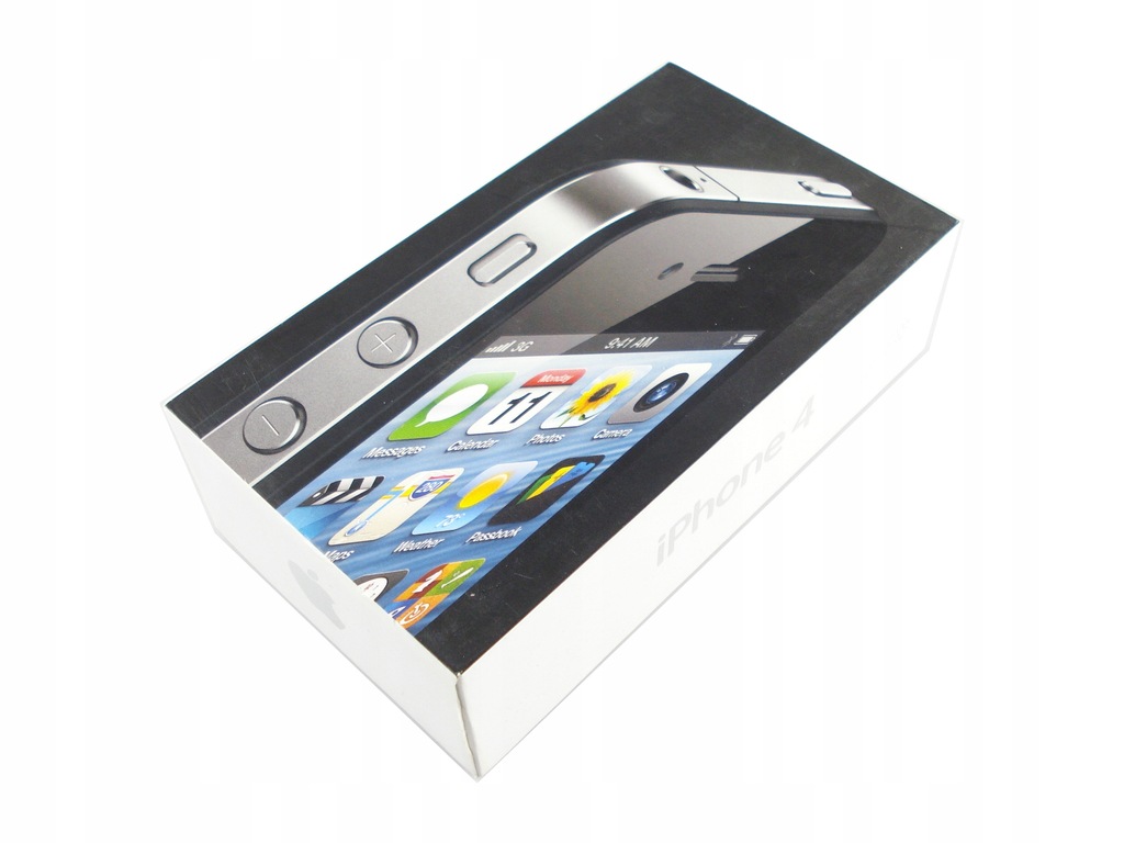 100% NIEUŻYWANY PL DYST iPHONE 4 16GB BLACK A1332