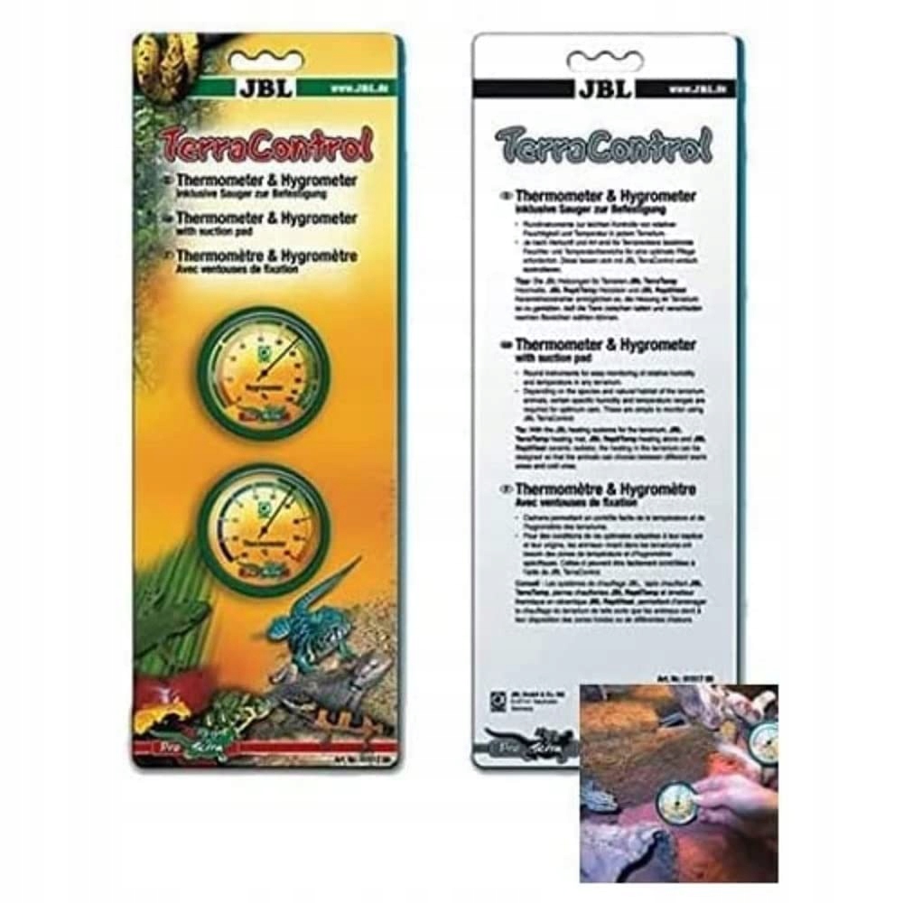 Купить Гигрометр, термометр для террариума JBL -30-+60°С: отзывы, фото, характеристики в интерне-магазине Aredi.ru