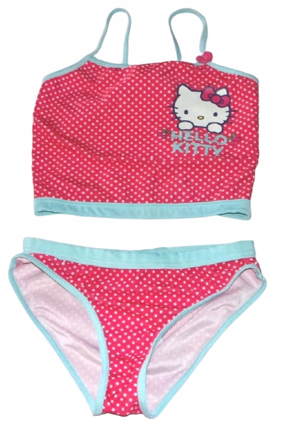 Strój kąpielowy bikini HELLO KITTY 122-128 v