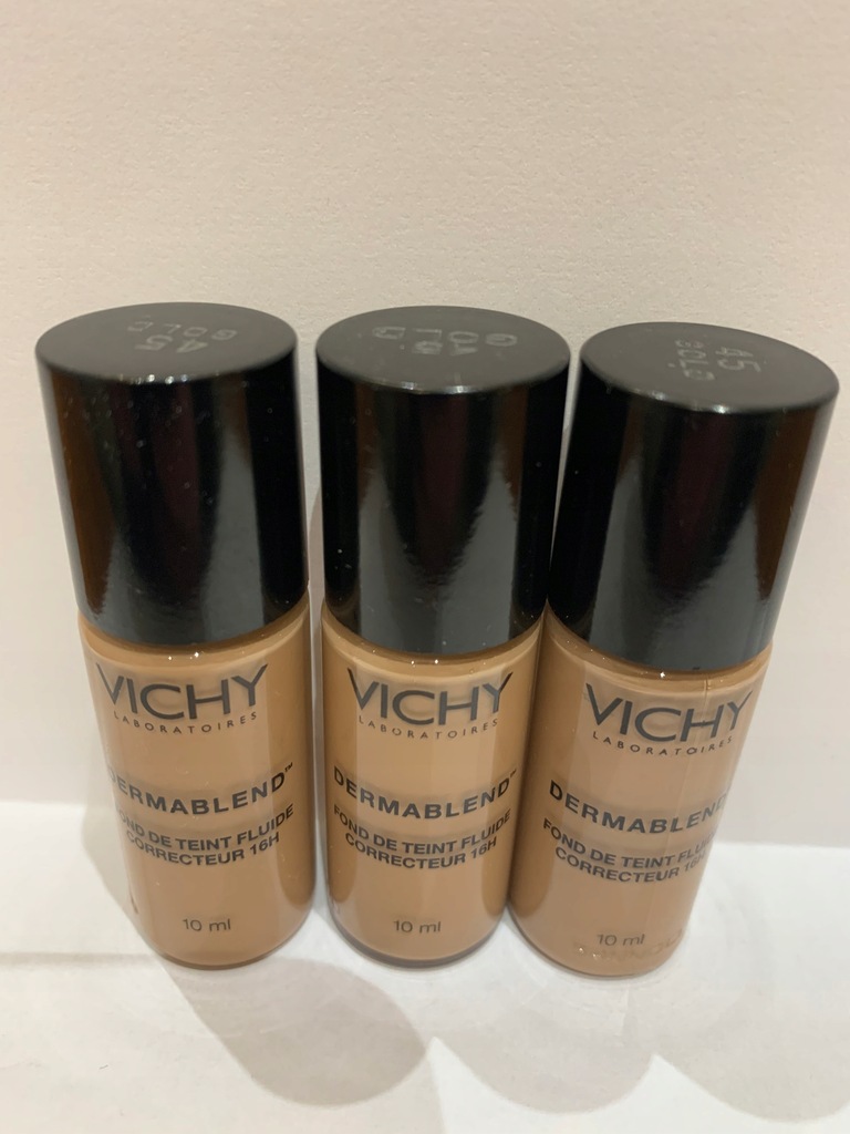 Vichy Dermablend Fluid #45 Gold 3 x 10 ml