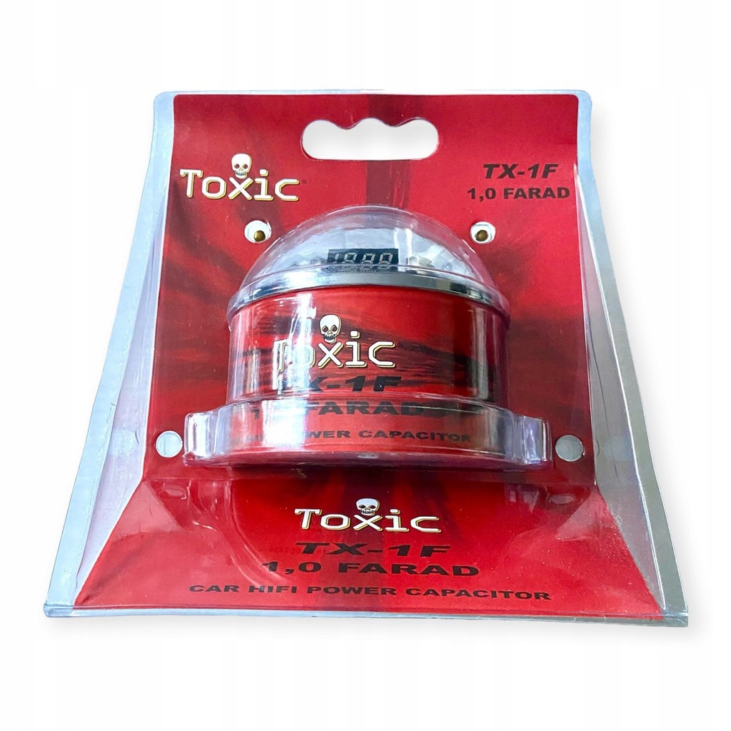KONDENSATOR CAR AUDIO TOXIC TX-1F