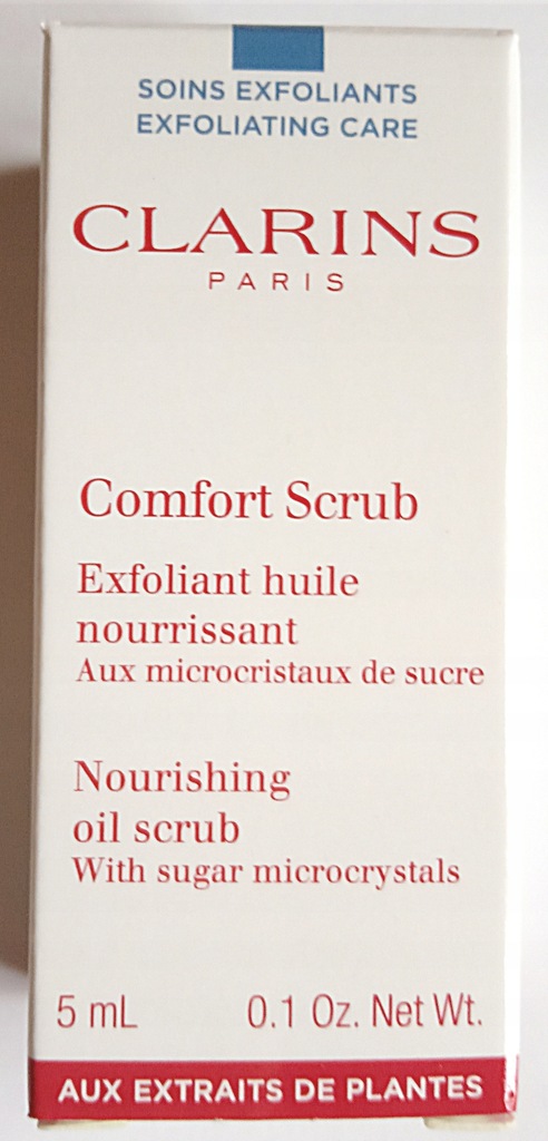 Clarins Comfort Scrub odżywczy peeling w olejku 5m