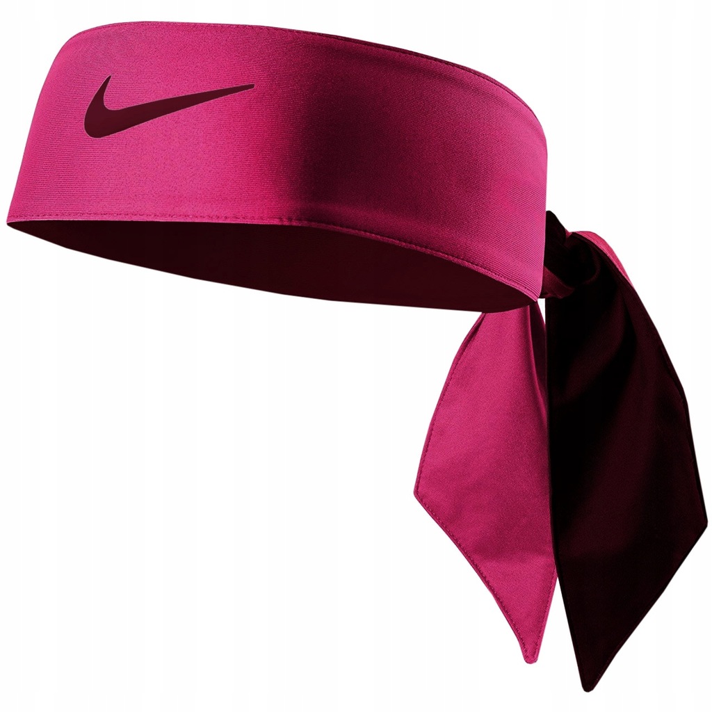 Opaska na głowę Nike Dri-FIT Tie 4.0 różowa N10036