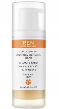 REN Glycol Lactic Radiance Renewal Mask - 50 ml