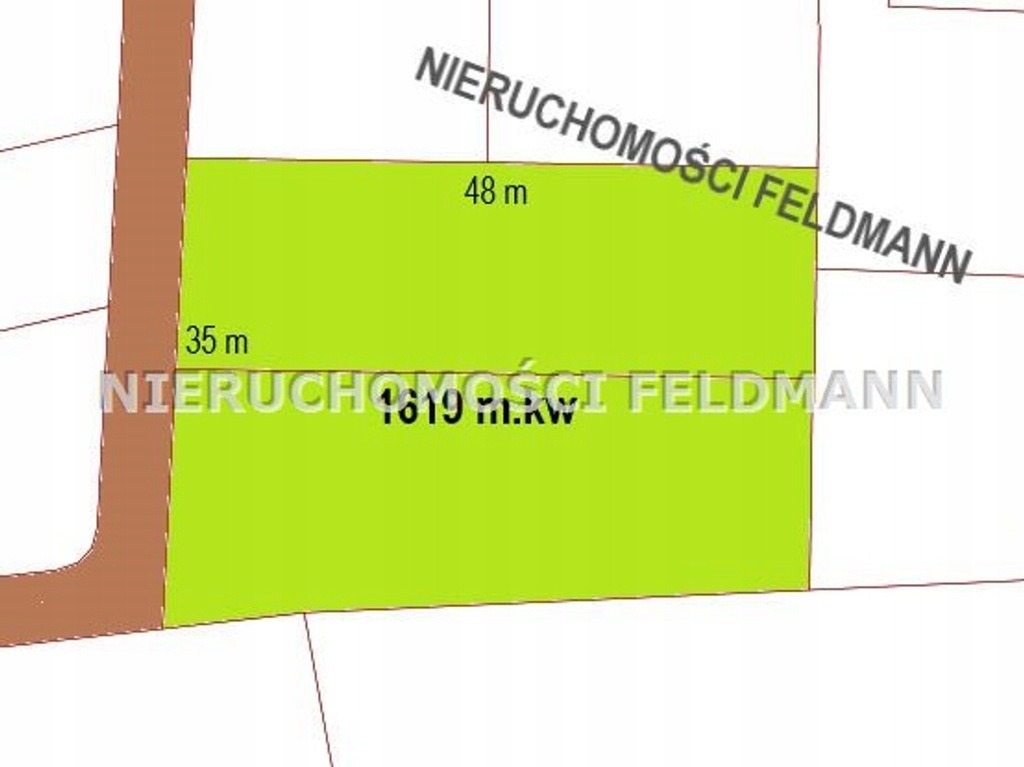 Działka, Bytom, Sucha Góra, 1619 m²