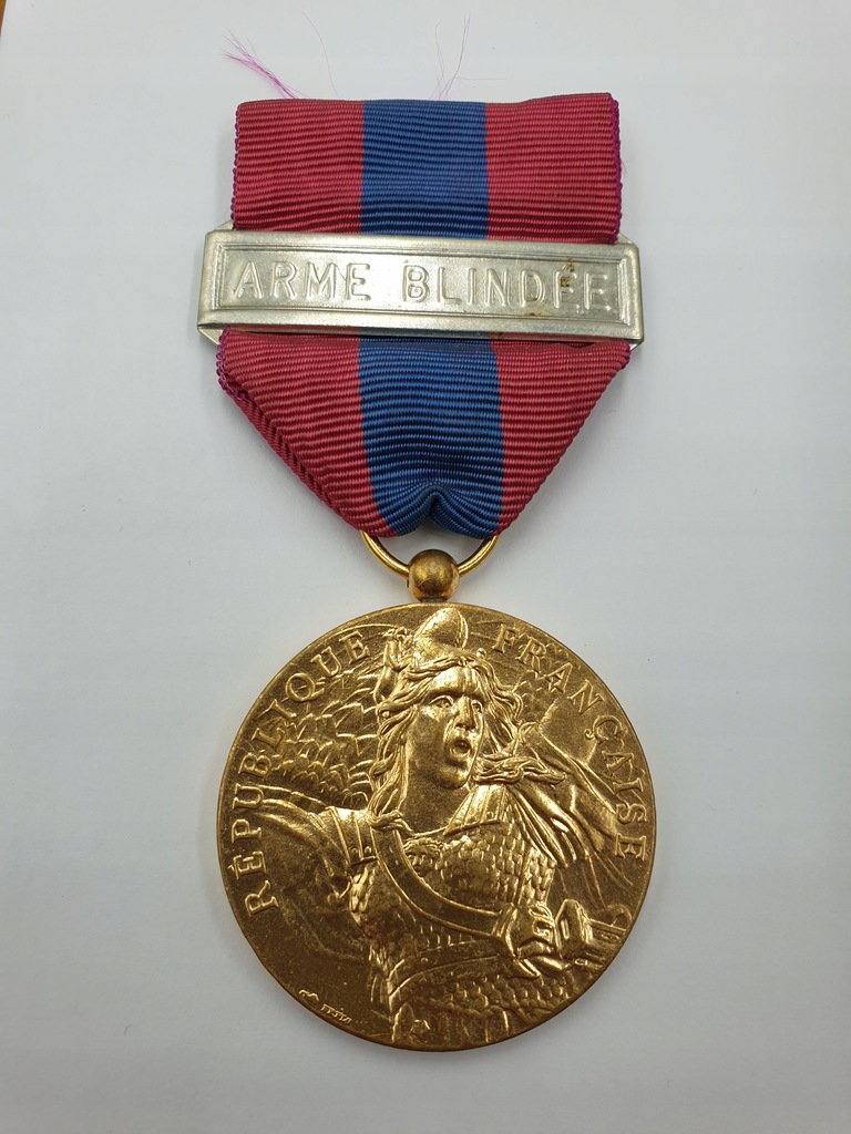 Francja Medal Obrony Narodowej "Arme Blindee"