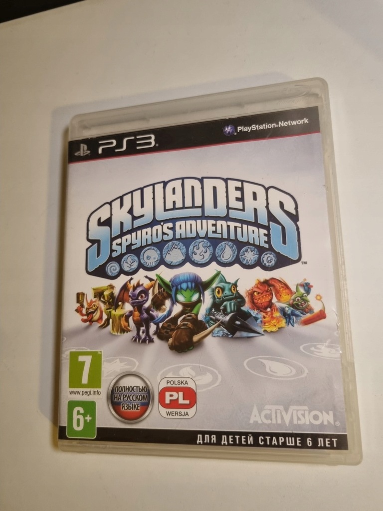 Skylanders Spyro's Adventure - gra na PS3, pudełkowa