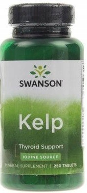 SWANSON KELP 225 MCG 250TABL.