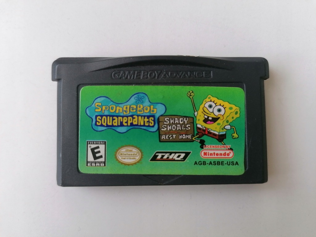SPONGEBOB SQUAREPANTS GBA ENG Game Boy Advance