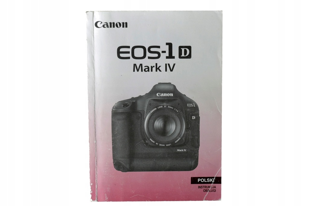Canon EOS 1 D Mark IV polska instrukcja obsługi