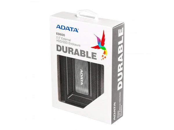 Купить Корпус для 2,5-дюймовых накопителей Adata ED600 USB 3.1.: отзывы, фото, характеристики в интерне-магазине Aredi.ru