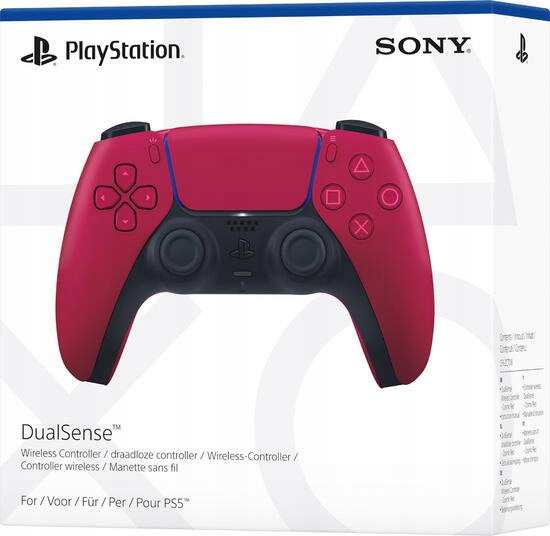 Pad bezprzewodowy sony DualSense Cosmic Red