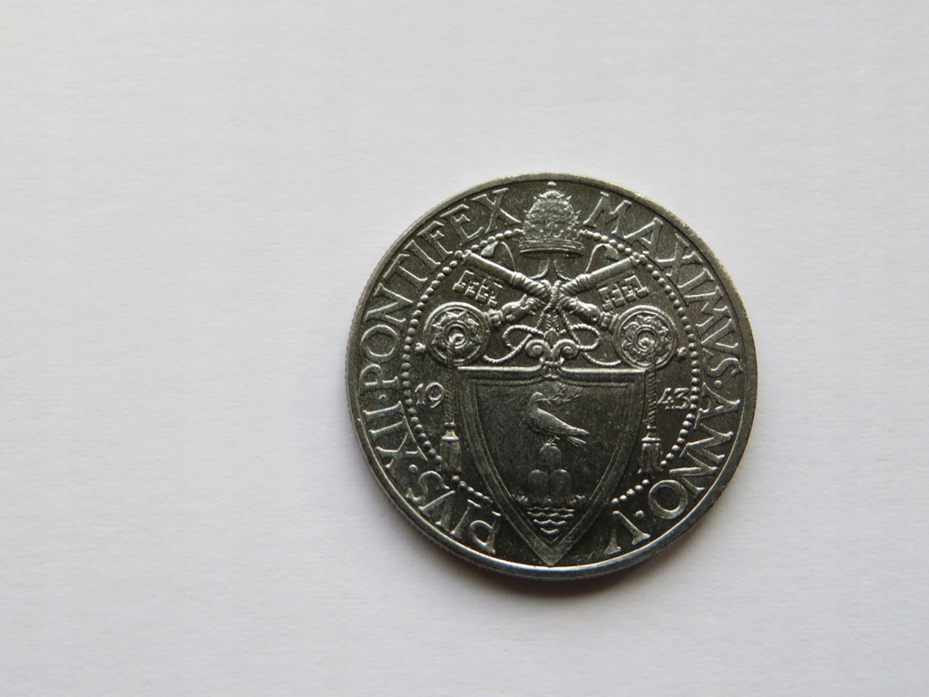 Купить Ватикан - 20 центов 1943 года, крайне редкая монета.: отзывы, фото, характеристики в интерне-магазине Aredi.ru