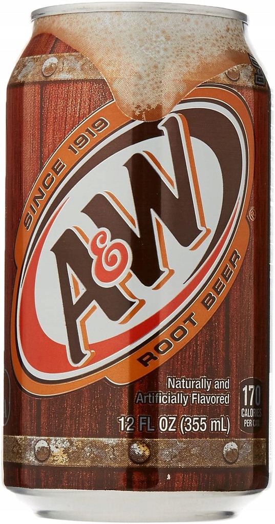 A&W Root Beer w puszce 355ml