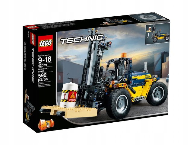 Klocki LEGO Technic Wózek widłowy 42079