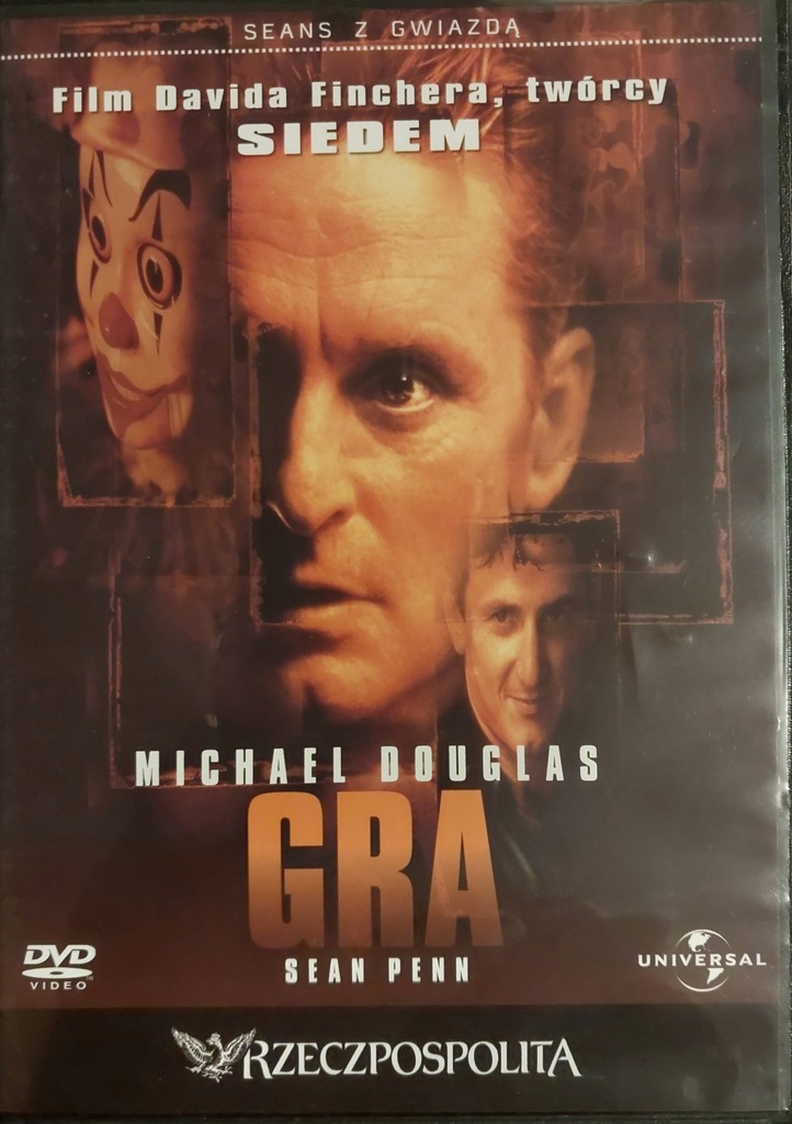 GRA Michael Douglas, Sean Penn film na DVD oryginal 123 min