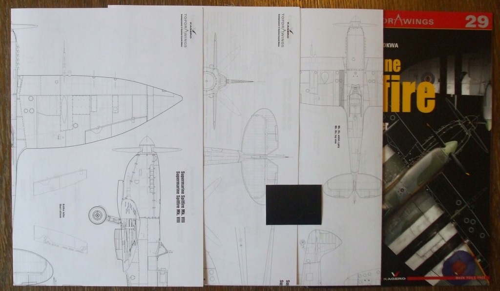 Купить Supermarine Spitfire - Чертежи Кагеро: отзывы, фото, характеристики в интерне-магазине Aredi.ru