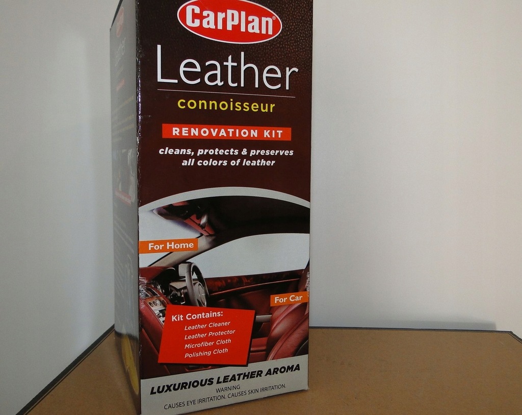 CarPlan Leather Czyszczenia RENOWACJI Konserwacji