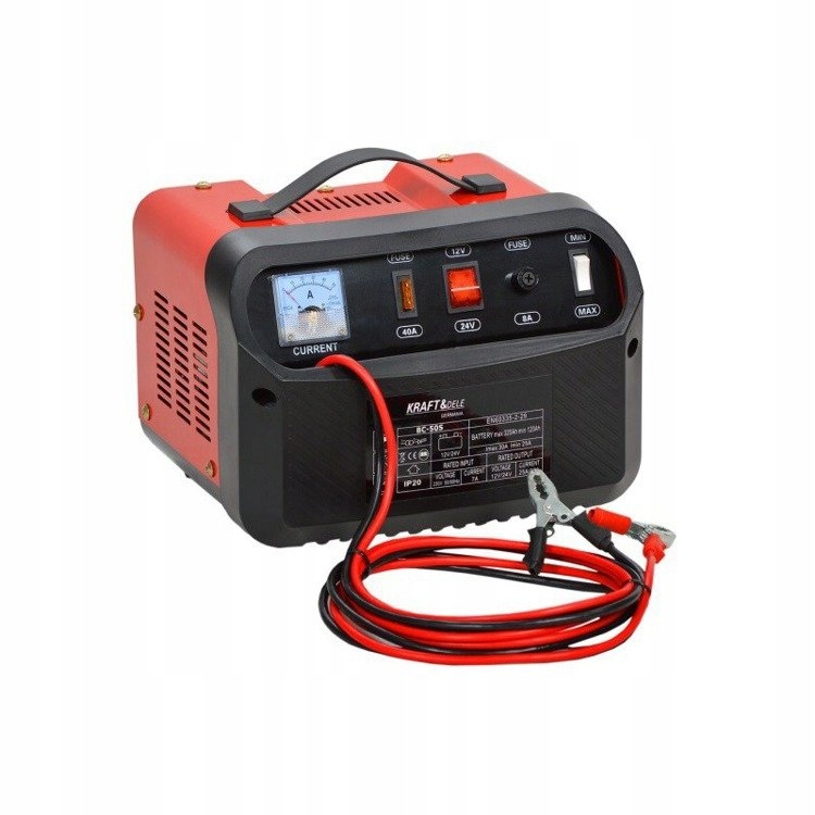 Kraft Dele KD1909 Prostownik 12 24V 40A 300Ah