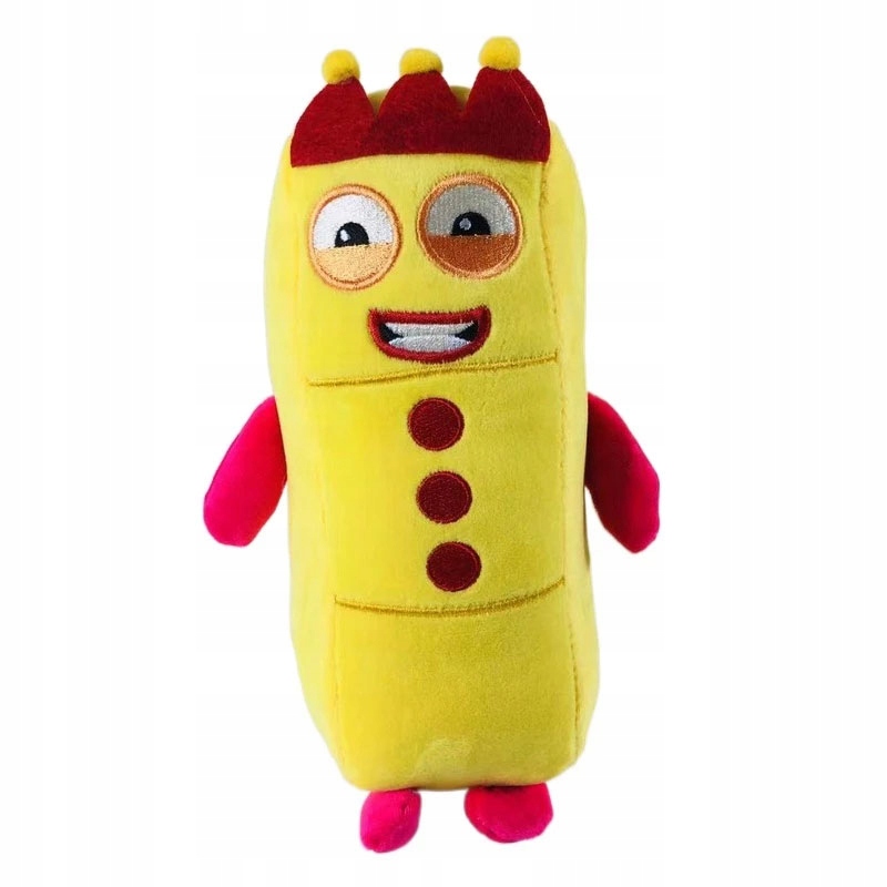 MASKOTKA NUMBERBLOCKS PLUSZOWA ZABAWKA