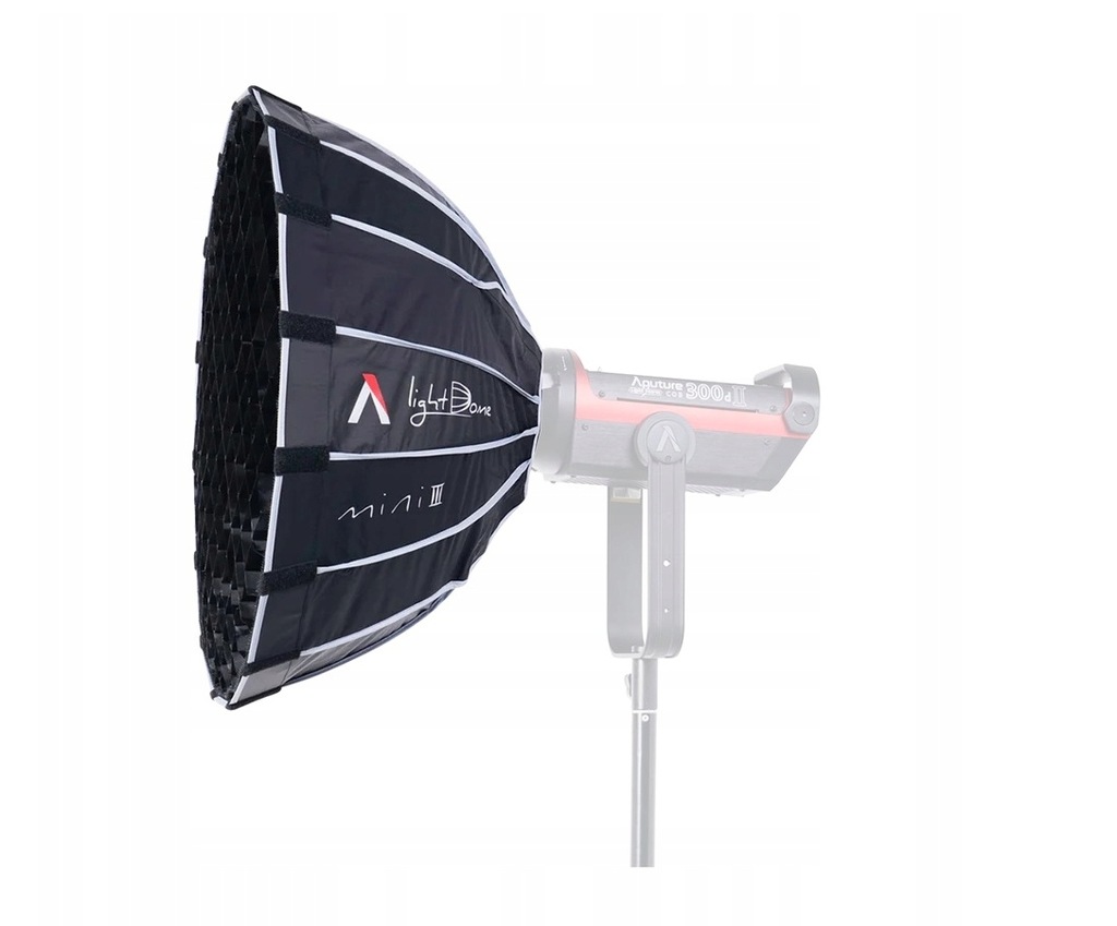 APUTURE LIGHT DOME MINI III SOFTBOX OŚWIETLENIE DO ZDJĘĆ SZESNASTOBOCZNY