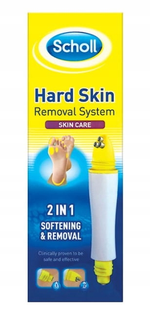 Scholl System 2w1 do usuwania twardej skóry stóp