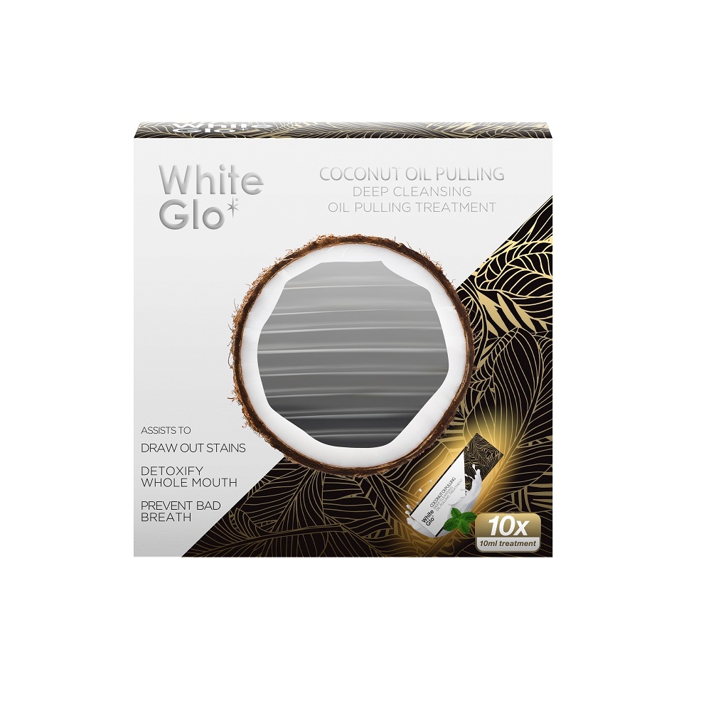 White Glo Coconut Oil Pulling saszetki do zębów