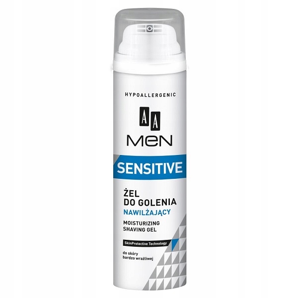 AA Men Sensitive Moisturizing Shaving Gel nawilżaj