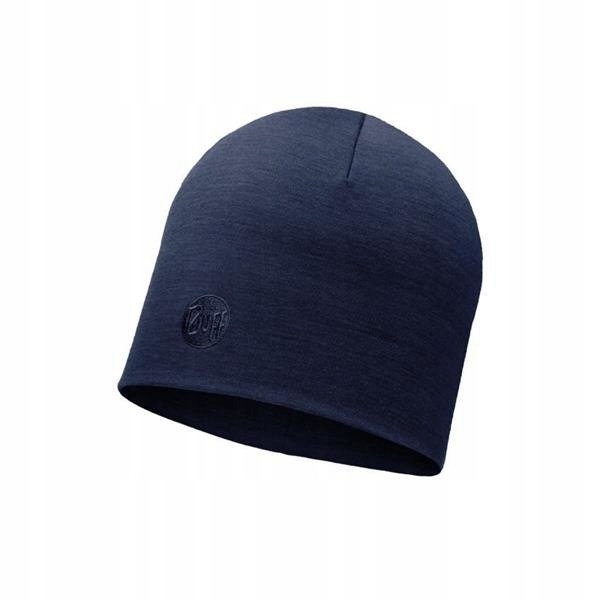 Czapka Buff MERINO WOOL HAT HEAYWEIGHT DENIM