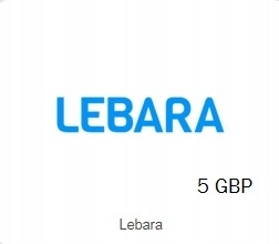 Doładowanie Lebara - 5 GBP funtów UK Anglia