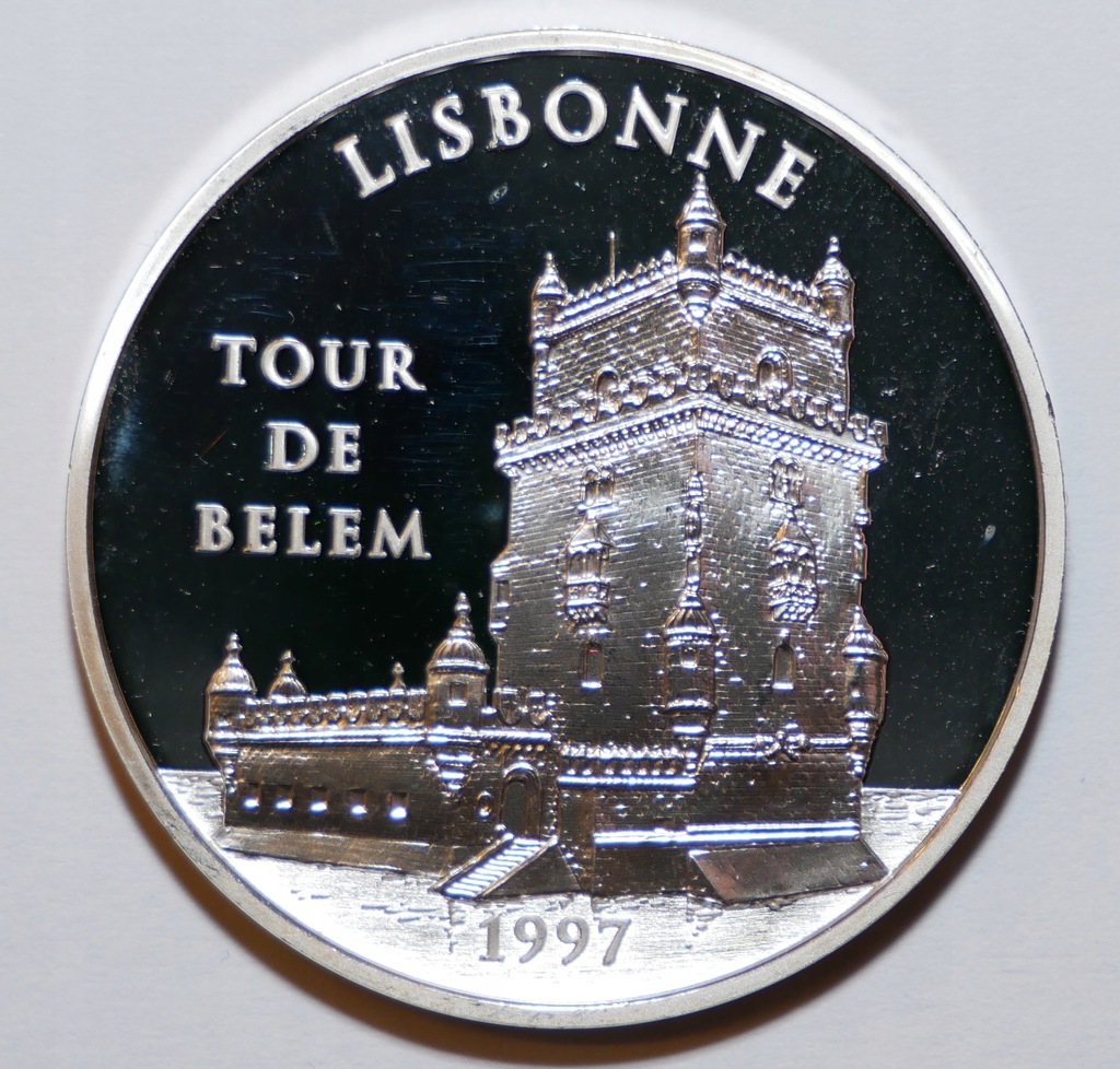 Francja 100 franków (15 euro) 1997 Tour de Belem