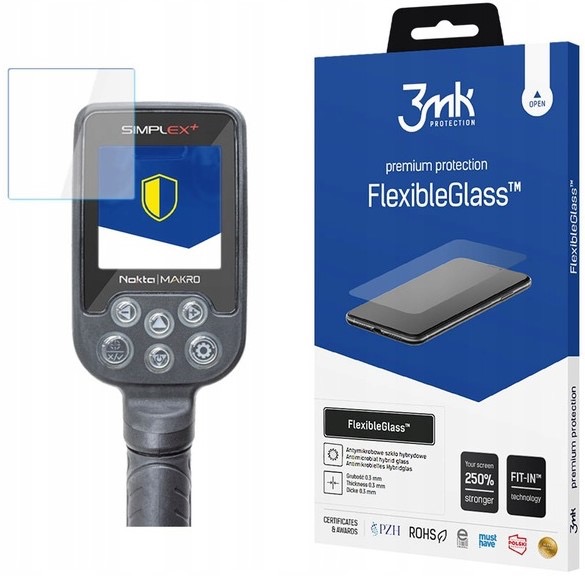 FOLIA SZKŁO HYBRYDOWE NA EKRAN 3MK FLEXIBLEGLASS DO NOKTA MAKRO SIMPLEX+
