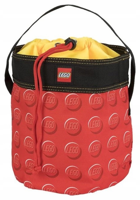 Lego Kubełek pojemnik na klocki czerwony 512576