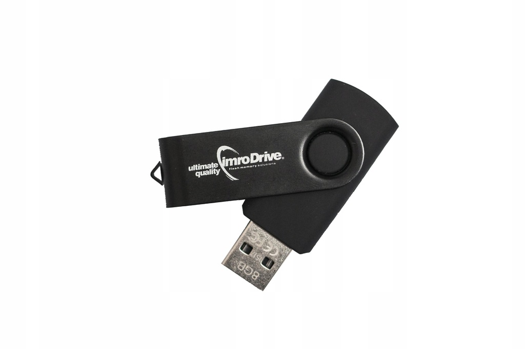 Pendrive IMRO AXIS/8G USB (8GB; USB 2.0; kolor cza