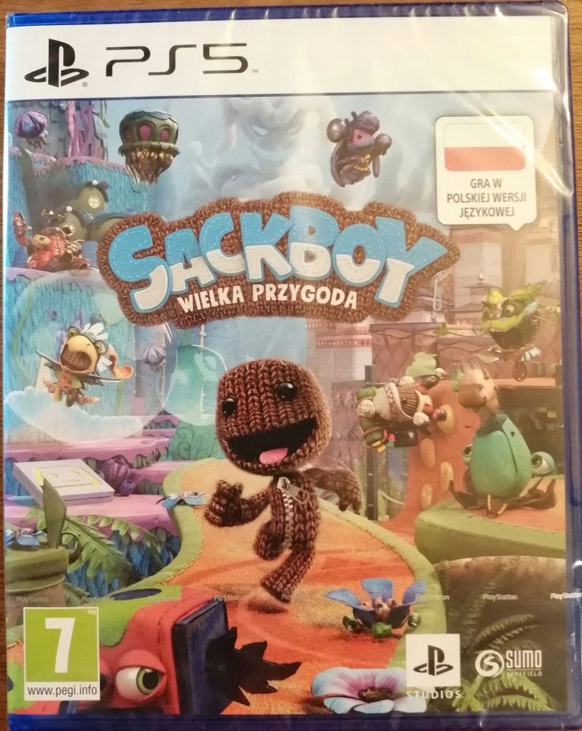 GRA PS5 SACKBOY WIELKA PRZYGODA NOWA FOLIA