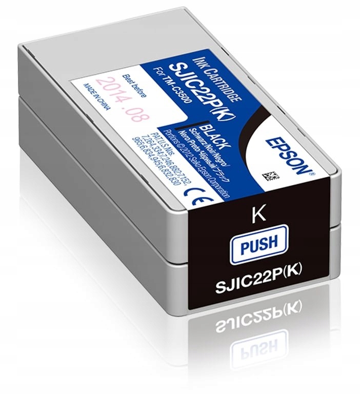 Epson SJIC22P(K): Ink cartridge for ColorWorks C35