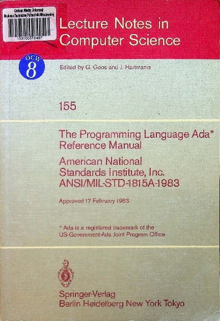 The Programming Language Ada Reference Manual