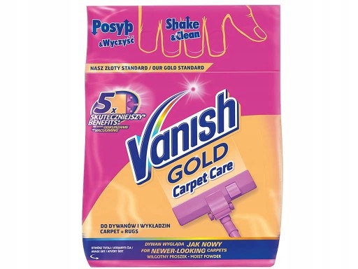 Vanish Gold proszek do prania dywanów 650g