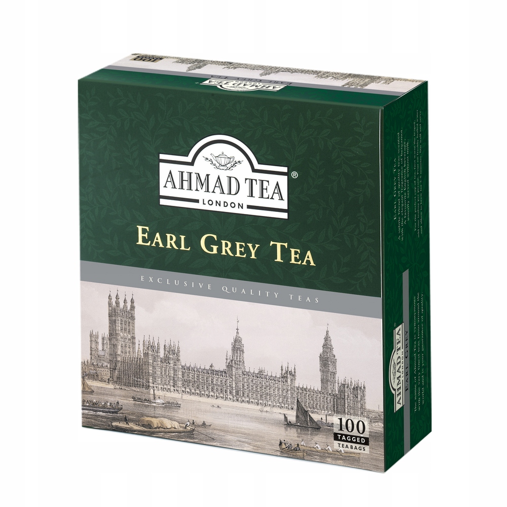 Herbata AHMAD TEA Earl Grey 100TB zawieszka
