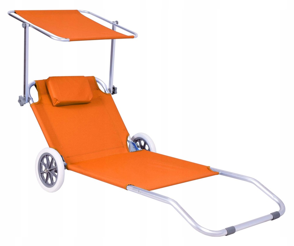 wózek leżak na plażę