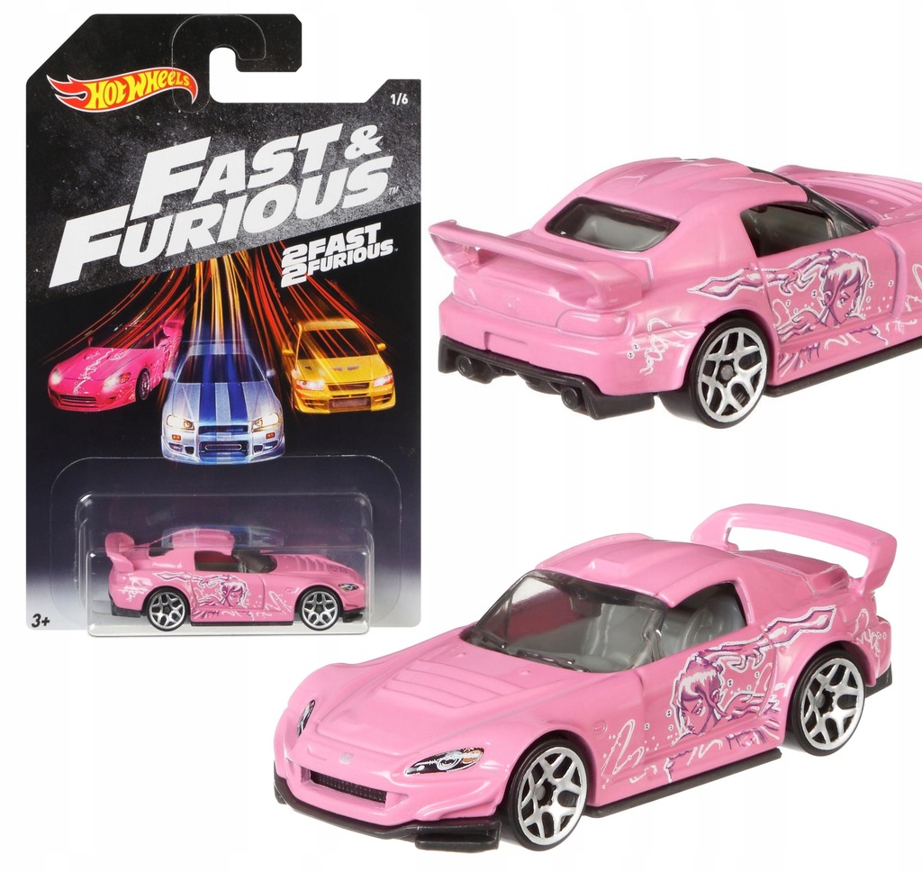HOT WHEELS FAST FURIOUS HONDA S2000 FKF06 MATTEL