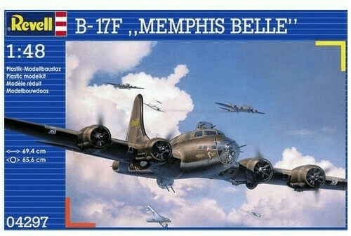Model do sklejania B17F Memphis Belle
