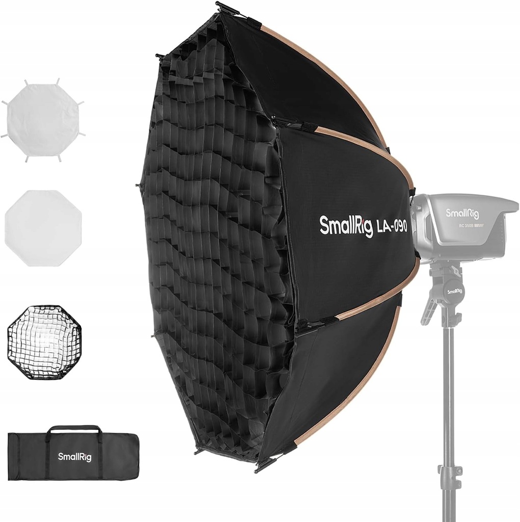 SOFTBOX PARABOLICZNY MODYFIKATOR ŚWIATŁA SMALLRIG 90CM LA-O90