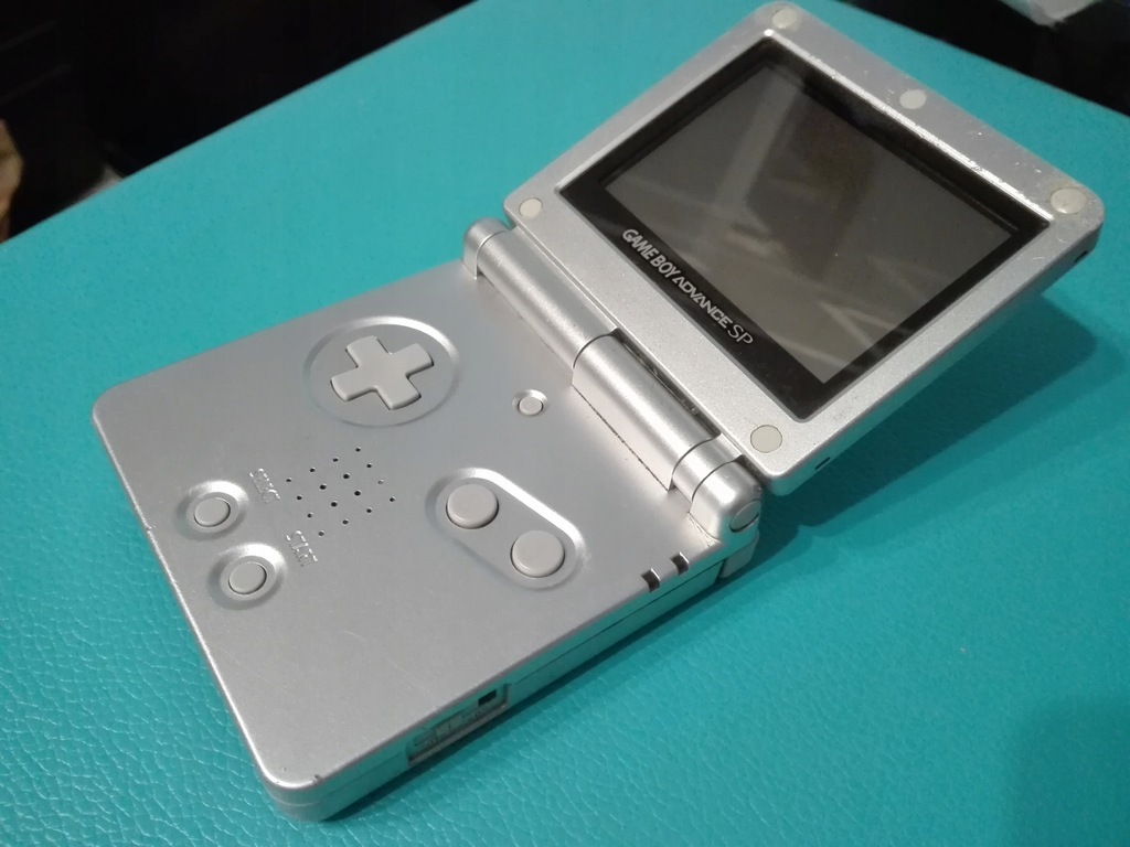 Game Boy Advance SP Silver BCM gameboy gba sp
