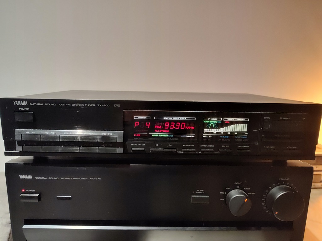Tuner radiowy cyfrowy Yamaha TX900 RS czarny 15154981618 oficjalne