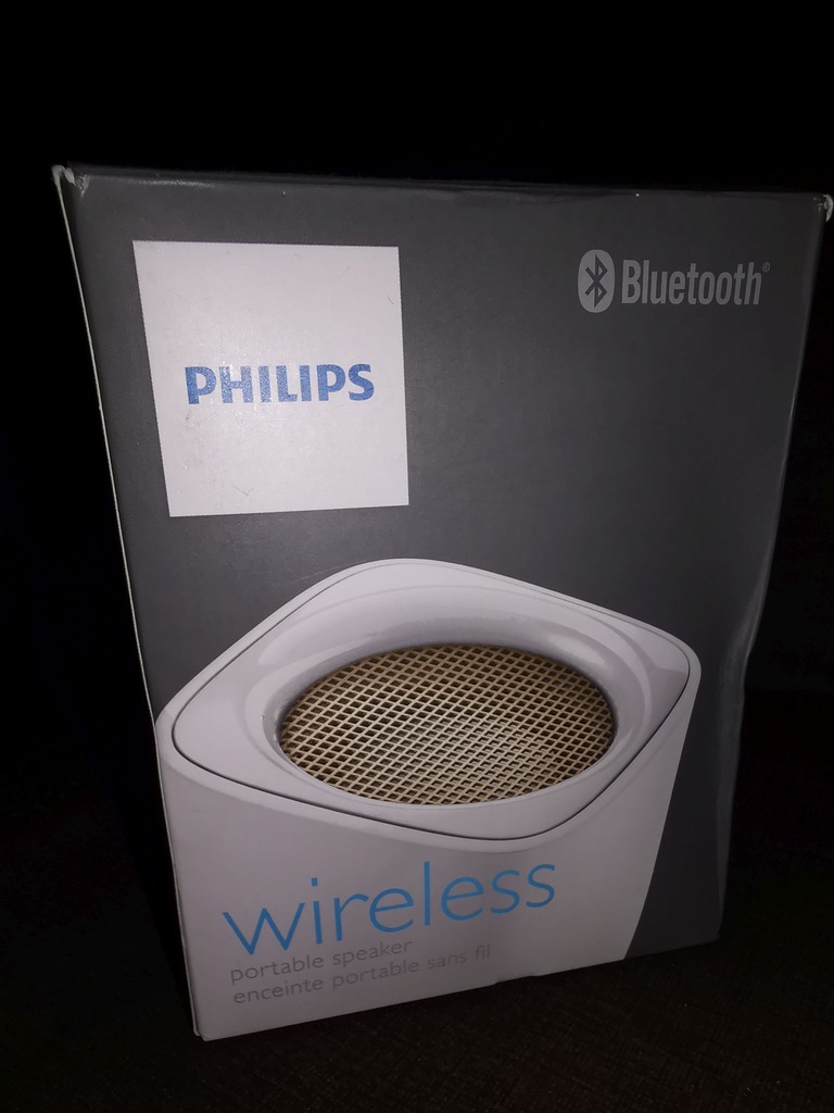 GŁOŚNIK PHILIPS BT100W BLUETOOTH 12883043766 oficjalne archiwum Allegro