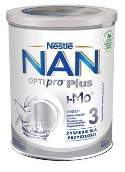 Nestle Nan Optipro Plus 3 mleko modyfikowane 800g