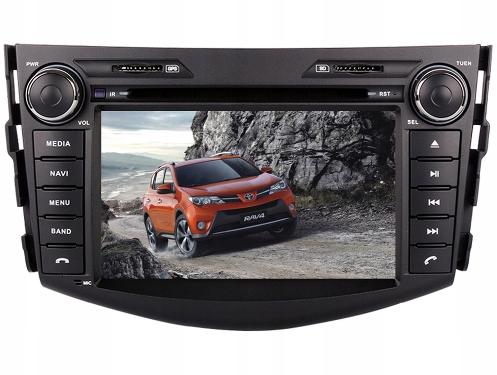 RADIO TOYOTA RAV4 7' ANDROID 7 NAWIGACJA DVR DVD