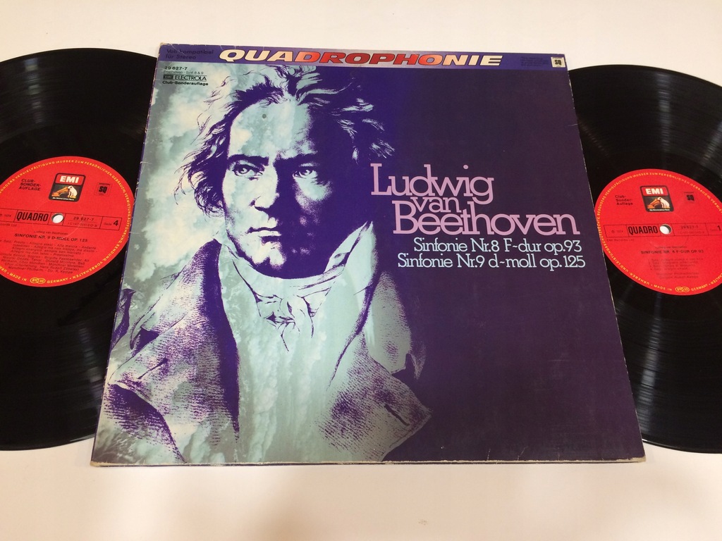 Ludwig van Beethoven Sinfonie Nr. 8 / 9 ///2lp 171