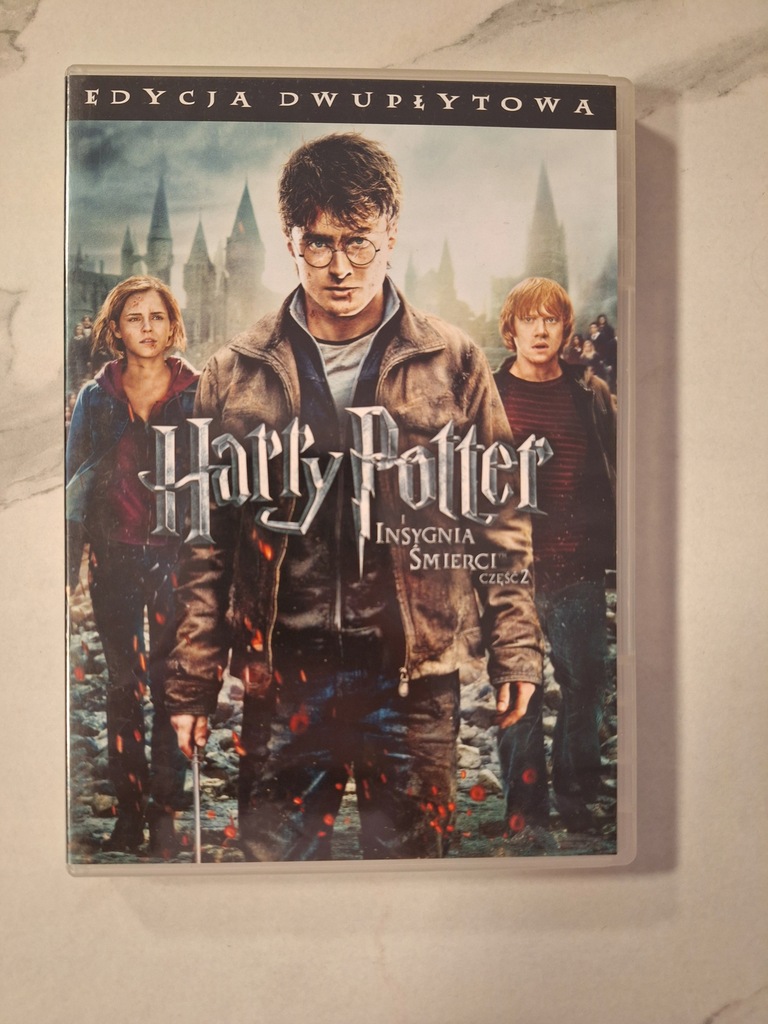 Film Harry Potter i insygnia śmierci cz. 2 płyta DVD